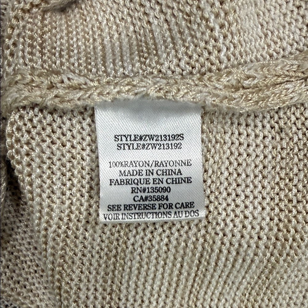 Z Supply Light Beige Knit Tank Top - Picture 3 of 3